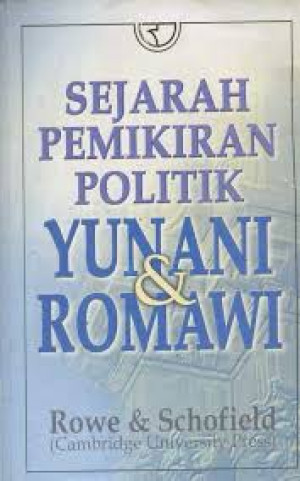 Image of Sejarah Pemikiran Politik Yunani & Romawi