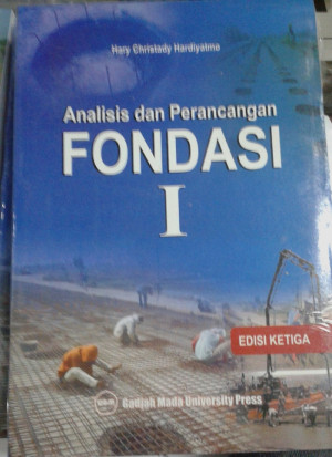 Image of Analisis Dan Perancangan Fondasi I