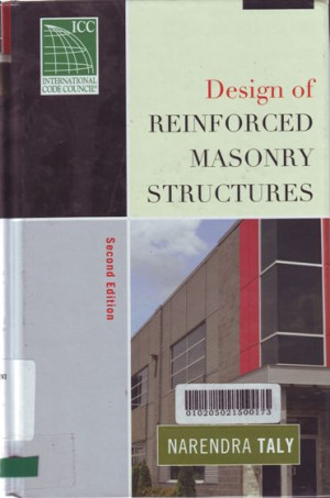 Image of Design Of Reinforced Masonry Structures