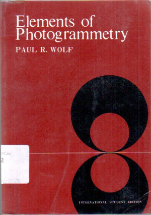 Image of Elements of Photogrammetry