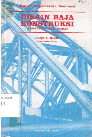 Image of Disain Baja Konstruksi (structural Steel Design) - Kunci Penyelesaian Soal